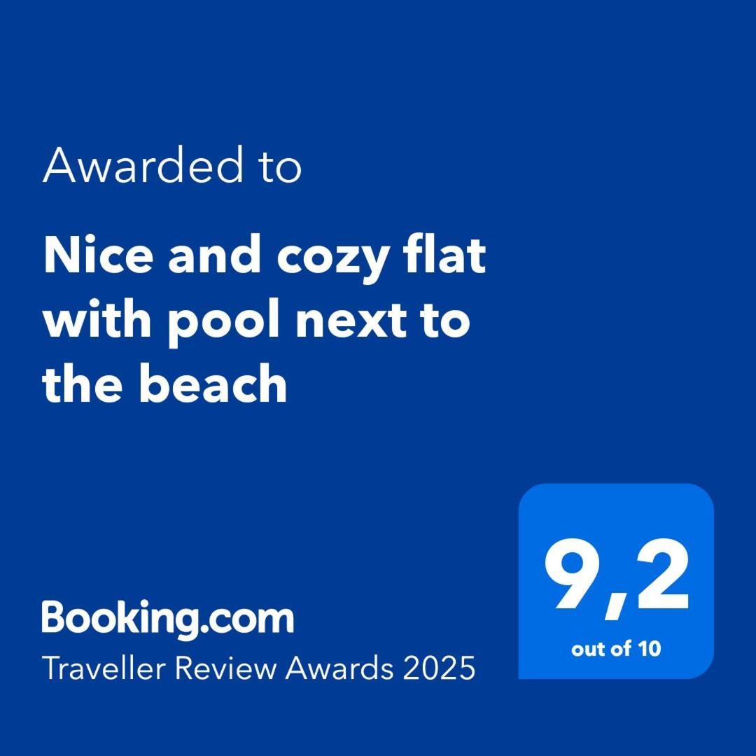 Nice And Cozy Flat With Pool Next To The Beach El Albir Ngoại thất bức ảnh